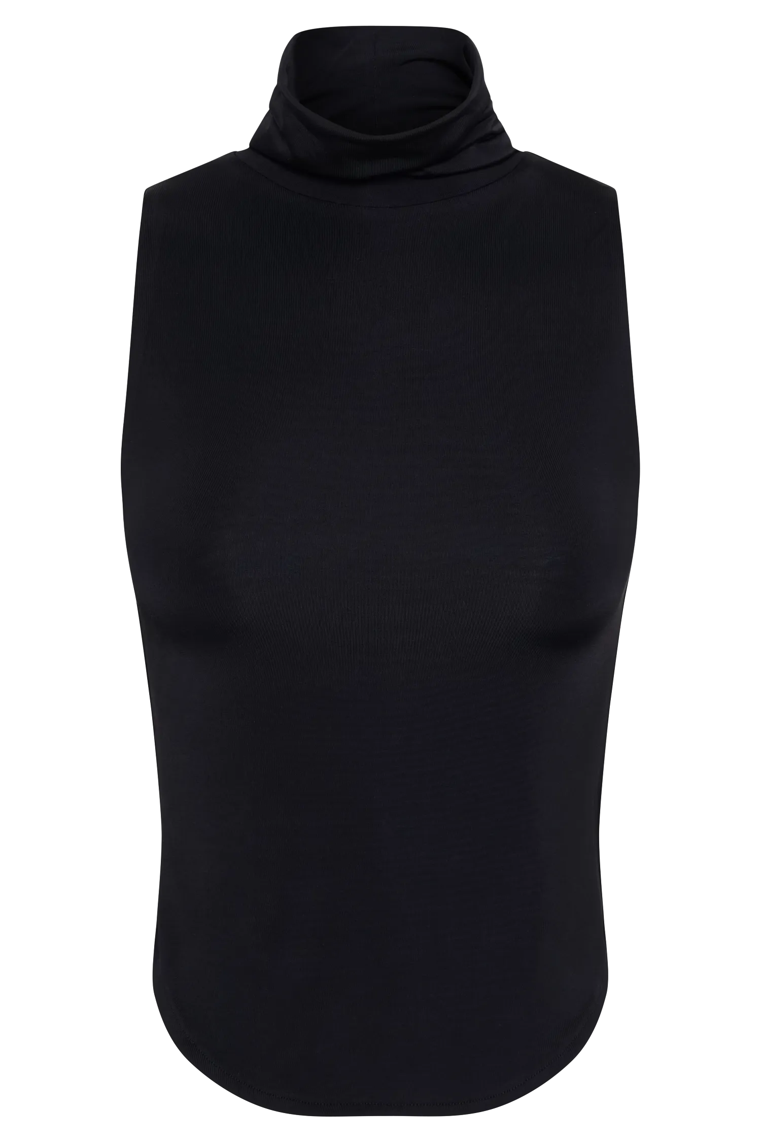 Wren Slinky Turtle Neck Top - Black