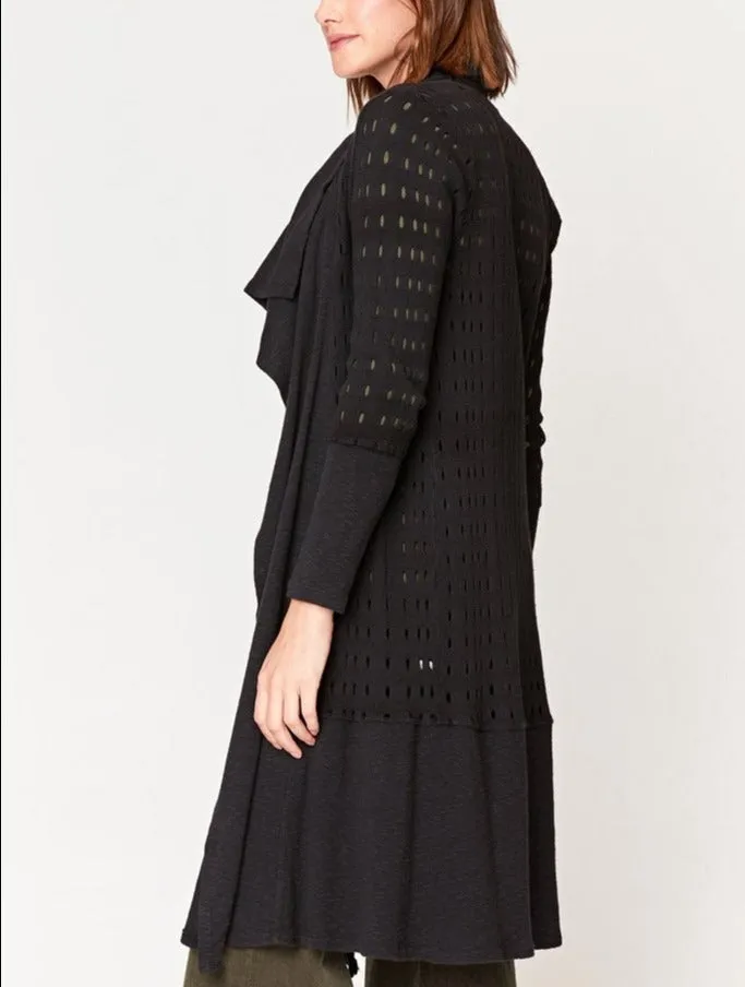 XCVI/Wearable Abernathy Draped Coat