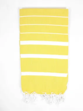 Yellow Ibiza Turkish Towel